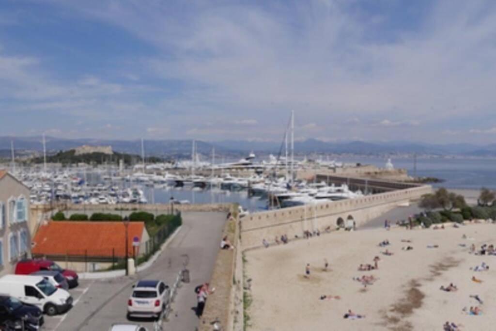 Bord De Mer - Ac, Wifi, Chic, Sea View, Beach 2 Minutes Walk Antibes Exteriér fotografie